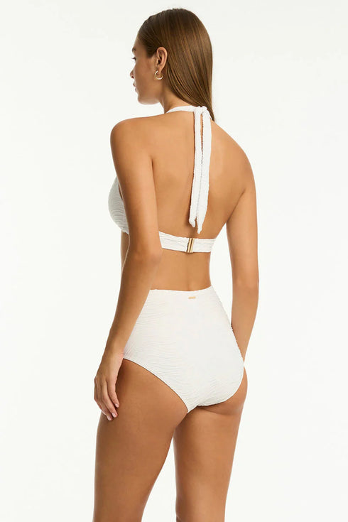 Sea Level De Soleil Twist Halter Top